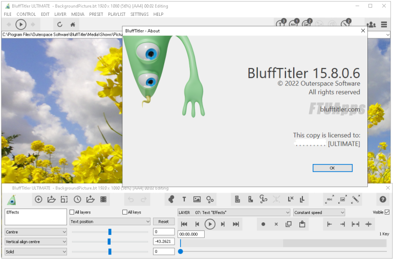 BluffTitler Ultimate 16.3.1 for apple download