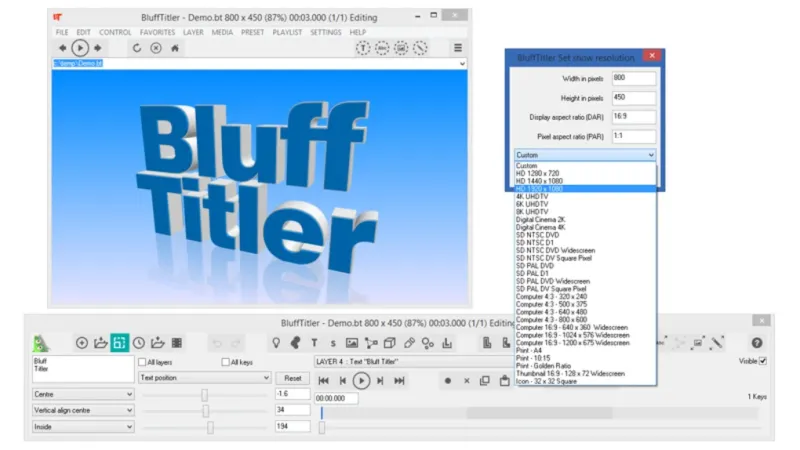BluffTitler Ultimate 15.8.1.6 Crack + Serial Key ดาวน์โหลดฟรี